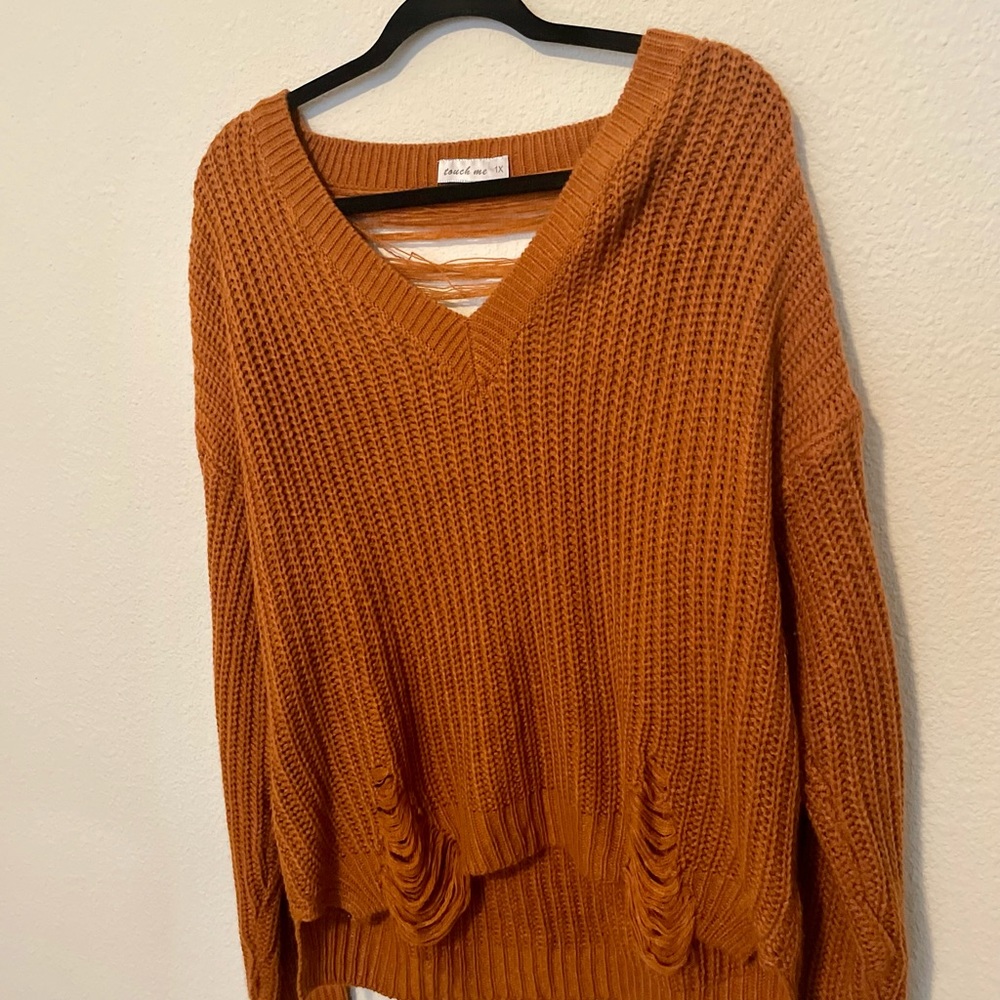Distressed Sweater